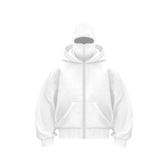 Double Hood Fleece-Lined Sweater