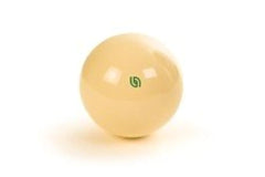 Aramith Magnetic Pool Cue Ball Phenolic Billiard Ball for Coin Operated Billiards Tables (Tournament Green Logo)