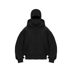 Double Hood Fleece-Lined Sweater