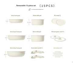 Non-Stick Pot and Steamer Set