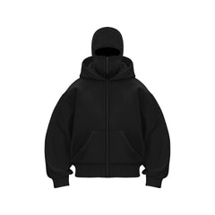 Double Hood Fleece-Lined Sweater