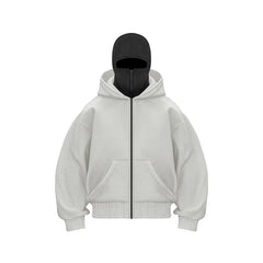 Double Hood Fleece-Lined Sweater