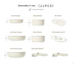 Non-Stick Pot and Steamer Set