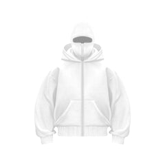 Double Hood Fleece-Lined Sweater